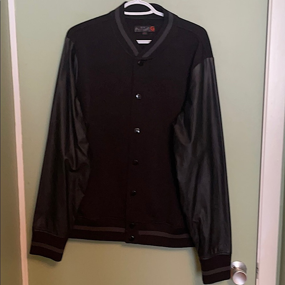 Large button up sweater
